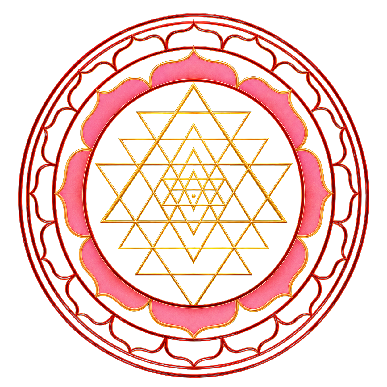 \u015ar\u012b Yantra \u2014 the Akaashwani mark